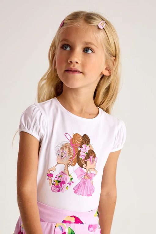 Mayoral tricou copii culoarea violet