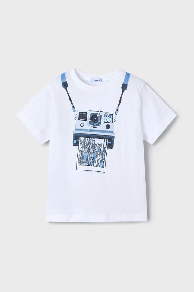 Mayoral tricou de bumbac pentru copii cu imprimeu