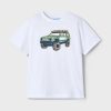Mayoral tricou de bumbac pentru copii culoarea alb