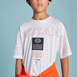 Mayoral tricou de bumbac pentru copii culoarea alb