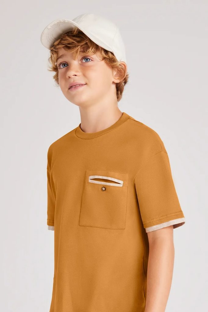 Mayoral tricou de bumbac pentru copii culoarea galben