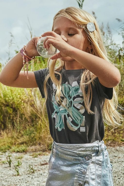 Mayoral tricou de bumbac pentru copii culoarea gri