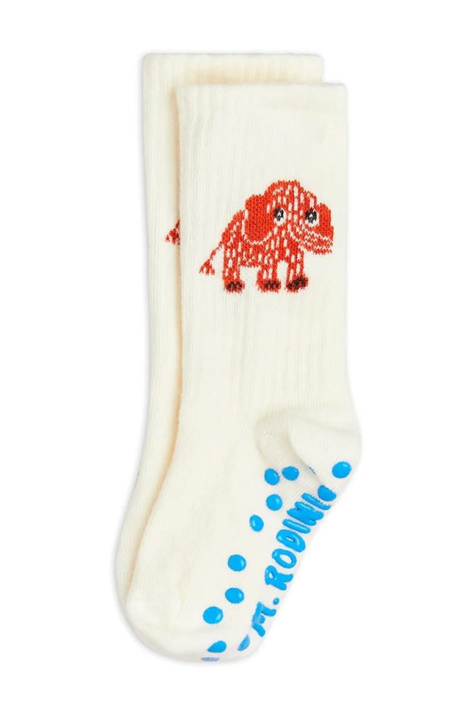 Mini Rodini șosete copii culoarea alb