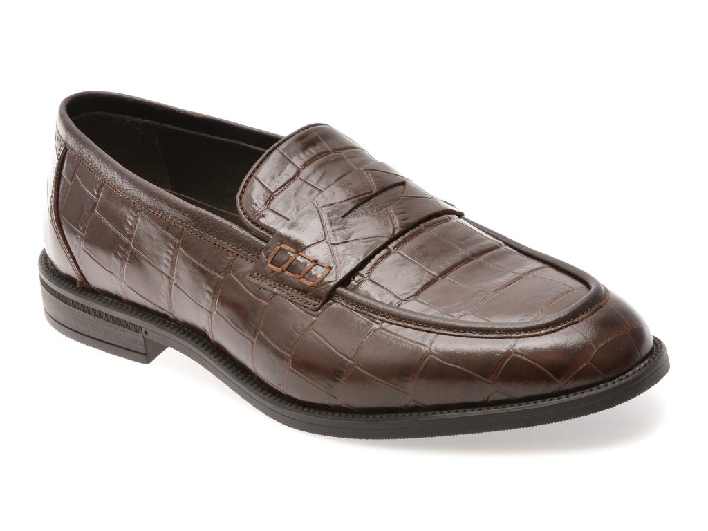 Mocasini BITE THE BULLET maro