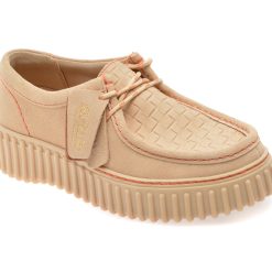 Mocasini CLARKS bej