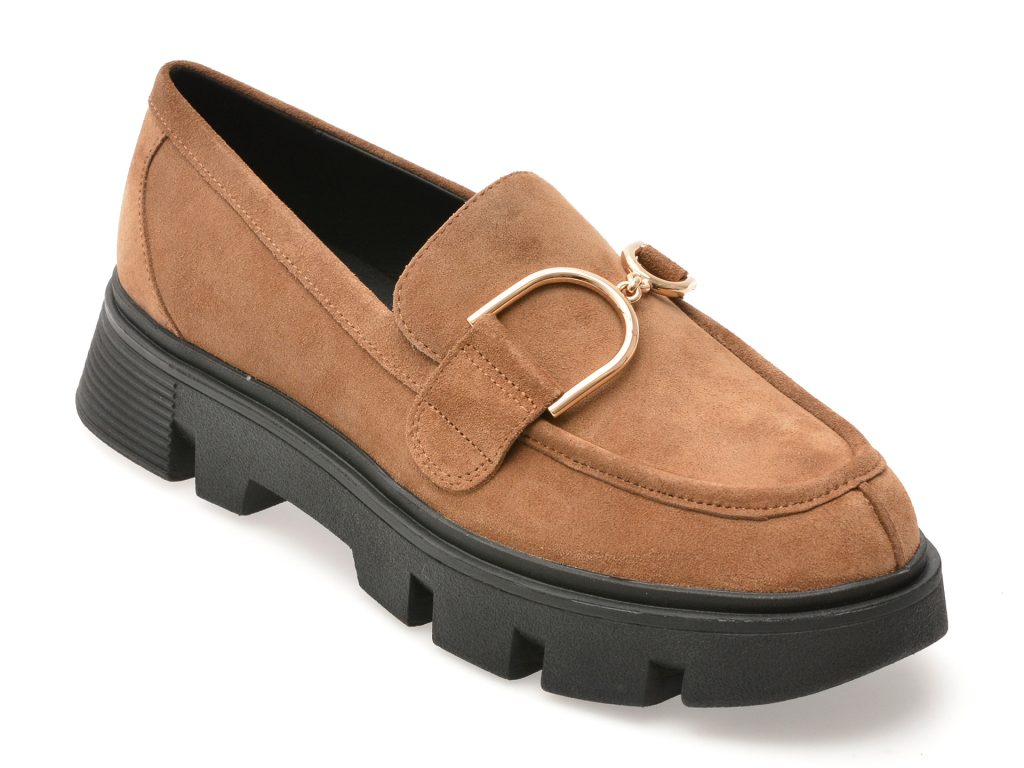 Mocasini GEOX maro