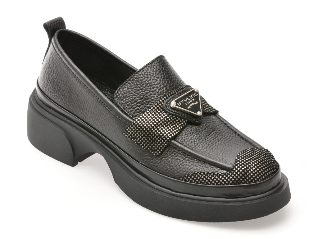 Mocasini GRYXX negri