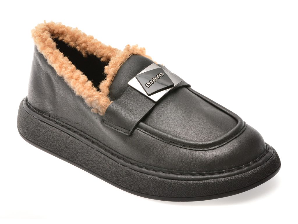 Mocasini IMAGE negri