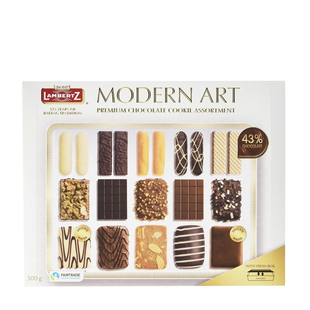 Modern art -  premium chocolate cookie assortment 500 gr-Dulciuri-