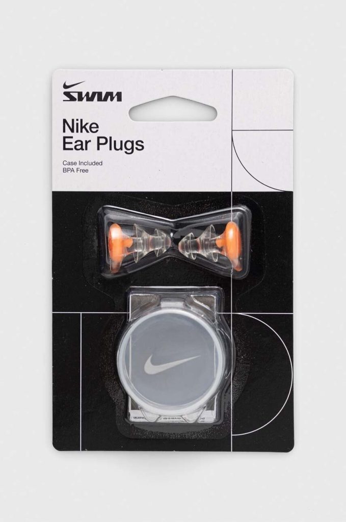 Nike dopuri pentru urechi culoarea portocaliu-Accesorii înot