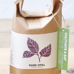 Noted set pentru cultivarea unei plante Cultivate & Eat- Dark Opal Purple Basil-Kit-uri DIY