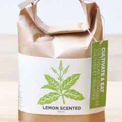 Noted set pentru cultivarea unei plante Cultivate & Eat- Lemon Scented Basil-Kit-uri DIY