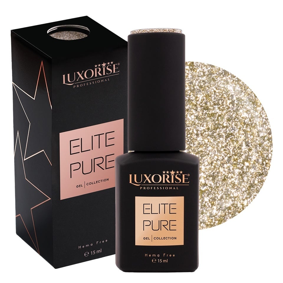 Oja Semipermanenta Hema Free LUXORISE ELITE PURE- Champagne Gold