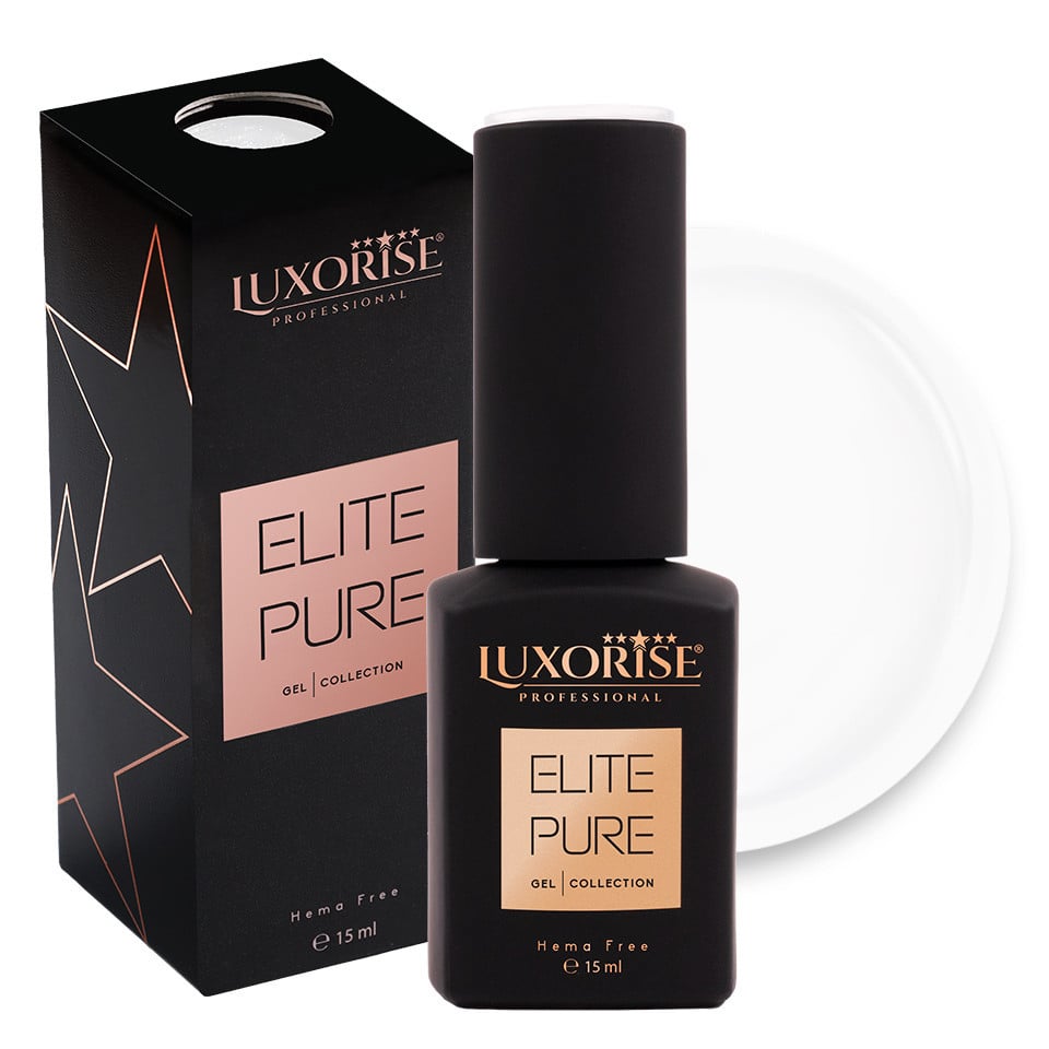 Oja Semipermanenta Hema Free LUXORISE ELITE PURE- Elite White