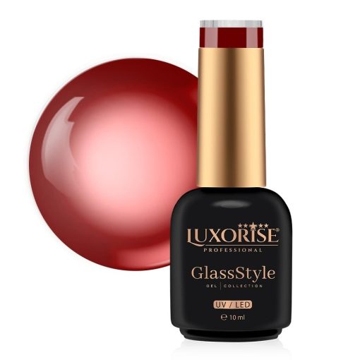 Oja Semipermanenta LUXORISE GlassStyle - Garnet Secret 10ml-Oja Semipermanenta > Oja GlassStyle LUXORISE 10ml