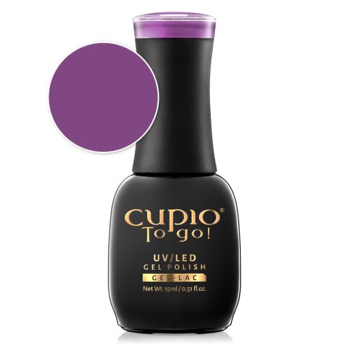 Oja semipermanenta Cupio To Go! Ametist 15ml-Oje Semipermanente-Culori fara sclipici