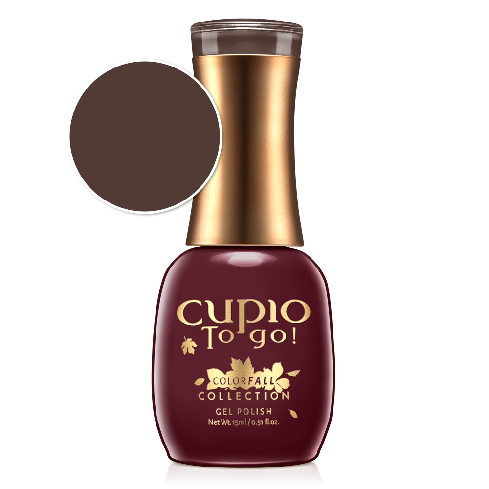 Oja semipermanenta Cupio To Go! ColorFall Collection - Truffle-Manichiura-Oje Semipermanente