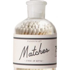Paddywax chibrituri într-un borcan de sticlă Safety Matches 75-pack-Lumânări și parfumuri