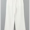 Pantaloni crop cu croiala ampla si talie ajustabila-FEMEI/IMBRACAMINTE/Pantaloni si colanti-IMBRACAMINTE/Pantaloni si colanti
