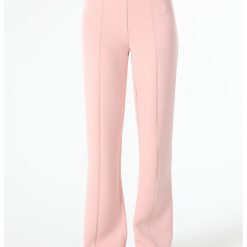 Pantaloni cu croiala ampla si talie inalta-FEMEI/IMBRACAMINTE/Pantaloni si colanti-IMBRACAMINTE/Pantaloni si colanti