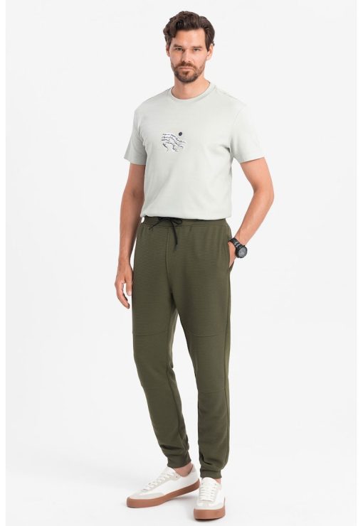 Pantaloni de trening cu talie ajustabila-BARBATI/IMBRACAMINTE/Pantaloni si colanti-IMBRACAMINTE/Pantaloni si colanti