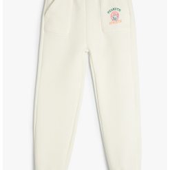 Pantaloni de trening cu talie elastica-FETE/IMBRACAMINTE/Blugi-IMBRACAMINTE/Blugi