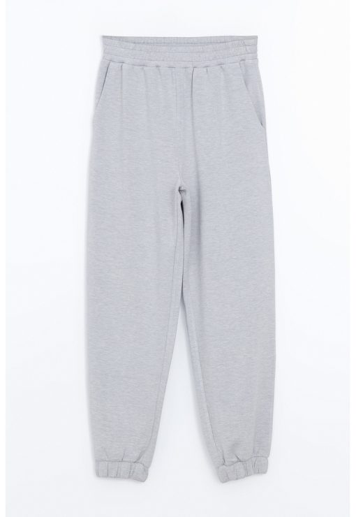 Pantaloni de trening relaxed-fit cu talie elastica-FEMEI/IMBRACAMINTE/Pantaloni si colanti-IMBRACAMINTE/Pantaloni si colanti