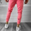 Pantaloni de trening roz silon conici 12379 D2-4.1-Pantaloni > Pantaloni de trening