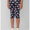 Pantaloni din amestec de bumbac cu imprimeu-FETE/IMBRACAMINTE/Blugi-IMBRACAMINTE/Blugi