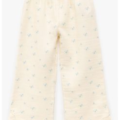 Pantaloni din bumbac cu croiala ampla-FETE/IMBRACAMINTE/Blugi-IMBRACAMINTE/Blugi