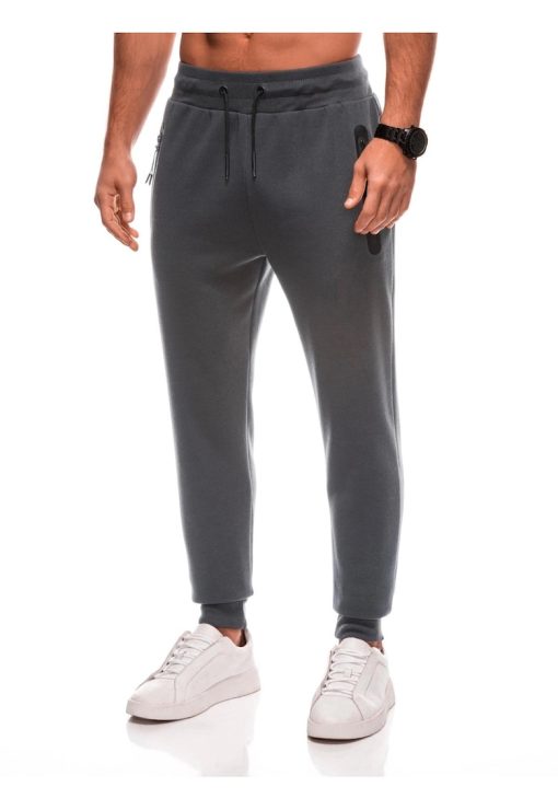 Pantaloni lungi sport  EM-PABS-0104 - Barbati - Cu snur - Joggers-BARBATI/IMBRACAMINTE/Pantaloni si colanti-IMBRACAMINTE/Pantaloni si colanti