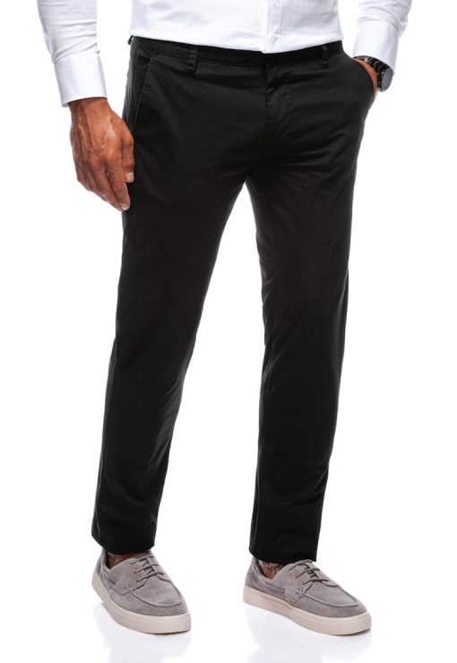 Pantaloni regular fit din amestec de bumbac-BARBATI/IMBRACAMINTE/Pantaloni si colanti-IMBRACAMINTE/Pantaloni si colanti