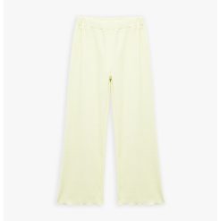 Pantaloni relaxed fit cu terminatii valurite-FETE/IMBRACAMINTE/Blugi-IMBRACAMINTE/Blugi