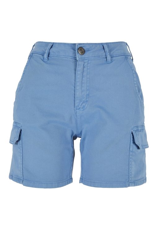 Pantaloni scurti cargo cu talie inalta-FEMEI/IMBRACAMINTE/Pantaloni si colanti-IMBRACAMINTE/Pantaloni si colanti