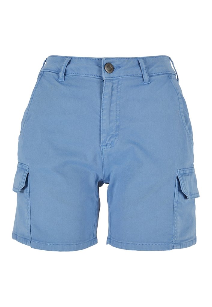 Pantaloni scurti cargo cu talie inalta-FEMEI/IMBRACAMINTE/Pantaloni si colanti-IMBRACAMINTE/Pantaloni si colanti