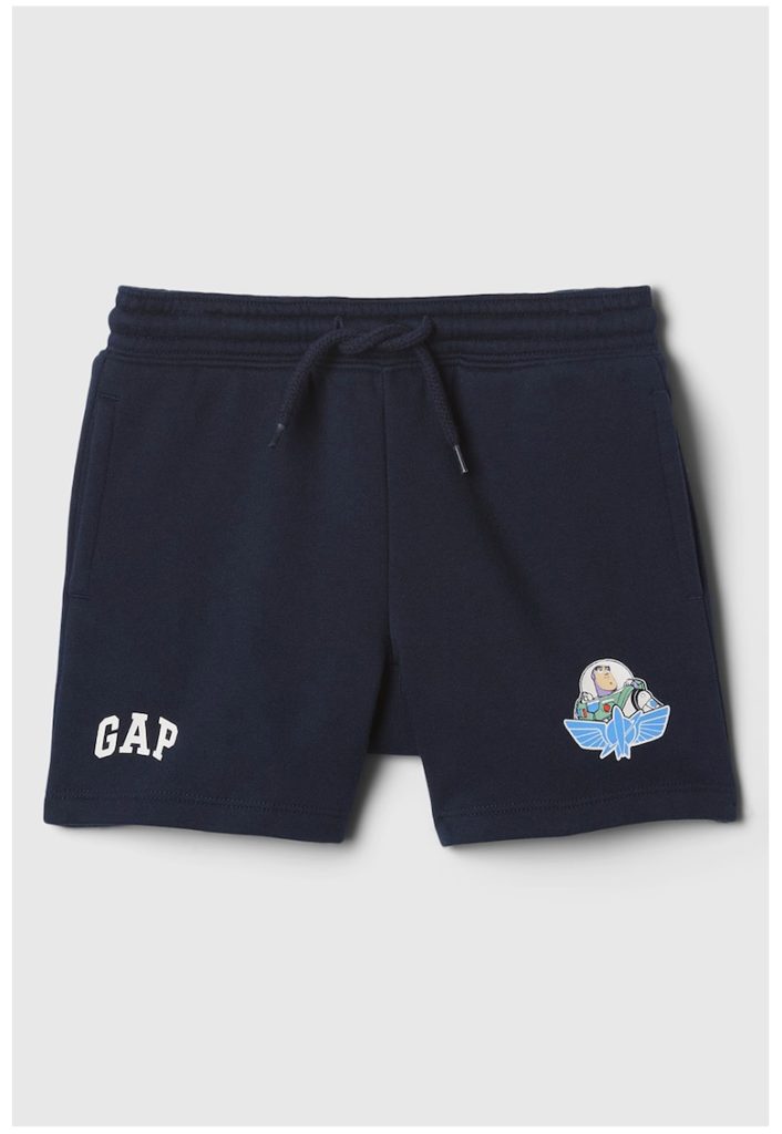 Pantaloni scurti cu imprimeu logo si snur-FETE/IMBRACAMINTE/Sorturi-IMBRACAMINTE/Sorturi