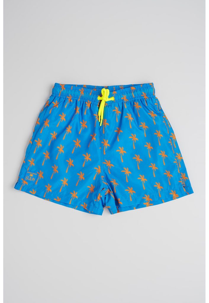 Pantaloni scurti cu model si snur in talie-BAIETI/IMBRACAMINTE/Costume de baie-IMBRACAMINTE/Costume de baie