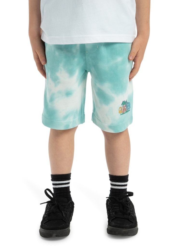 Pantaloni scurti cu model tie-dye si buzunare oblice-BAIETI/IMBRACAMINTE/Sorturi-IMBRACAMINTE/Sorturi