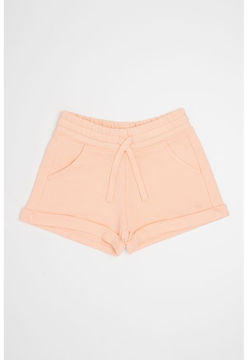Pantaloni scurti cu snur de ajustare in talie-FETE/IMBRACAMINTE/Sorturi-IMBRACAMINTE/Sorturi