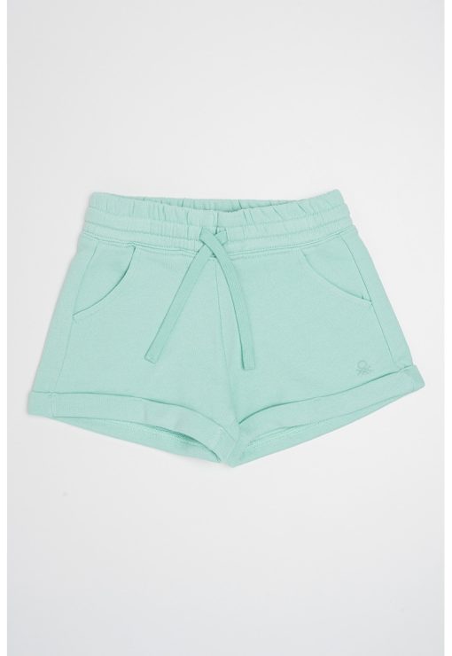Pantaloni scurti cu snur de ajustare in talie-FETE/IMBRACAMINTE/Sorturi-IMBRACAMINTE/Sorturi