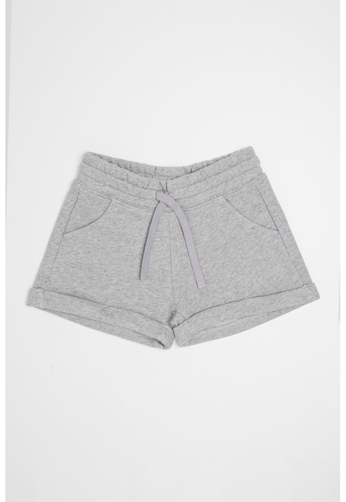 Pantaloni scurti cu snur de ajustare in talie-FETE/IMBRACAMINTE/Sorturi-IMBRACAMINTE/Sorturi