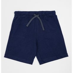 Pantaloni scurti cu snur si buzunar pe partea din spate-BAIETI/IMBRACAMINTE/Sorturi-IMBRACAMINTE/Sorturi