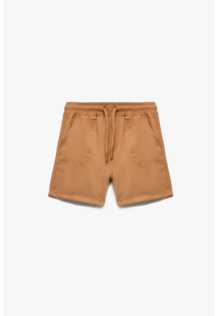 Pantaloni scurti cu talie elastica si snur-BAIETI/IMBRACAMINTE/Sorturi-IMBRACAMINTE/Sorturi