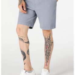 Pantaloni scurti cu talie mede si snur-BARBATI/IMBRACAMINTE/Pantaloni si colanti-IMBRACAMINTE/Pantaloni si colanti