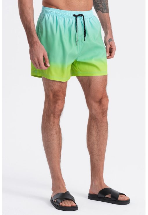 Pantaloni scurti de baie cu buzunare laterale-BARBATI/IMBRACAMINTE/Costume de baie-IMBRACAMINTE/Costume de baie