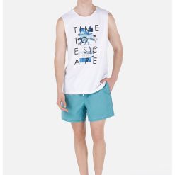 Pantaloni scurti de baie slim fit-BARBATI/IMBRACAMINTE/Costume de baie-IMBRACAMINTE/Costume de baie