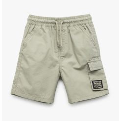 Pantaloni scurti de bumbac cu snur-BAIETI/IMBRACAMINTE/Sorturi-IMBRACAMINTE/Sorturi