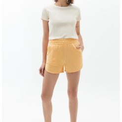 Pantaloni scurti din amestec de bumbac-FEMEI/IMBRACAMINTE/Pantaloni si colanti-IMBRACAMINTE/Pantaloni si colanti