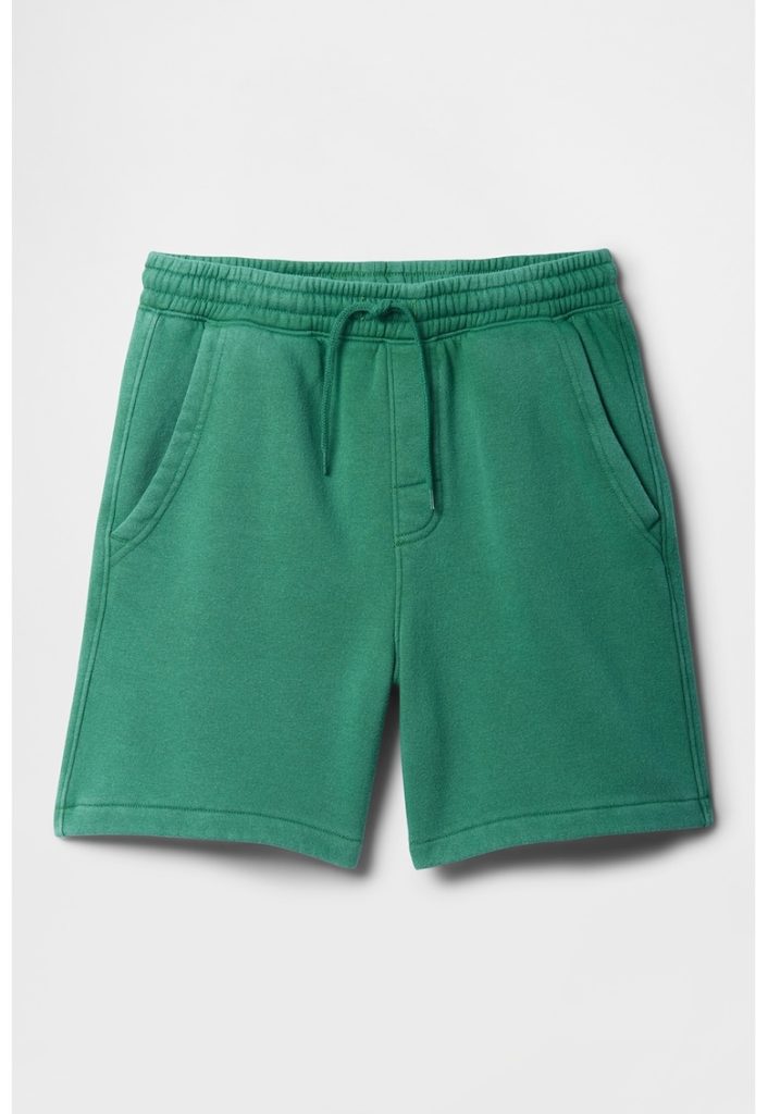 Pantaloni scurti din amestec de bumbac cu buzunare laterale-BAIETI/IMBRACAMINTE/Sorturi-IMBRACAMINTE/Sorturi