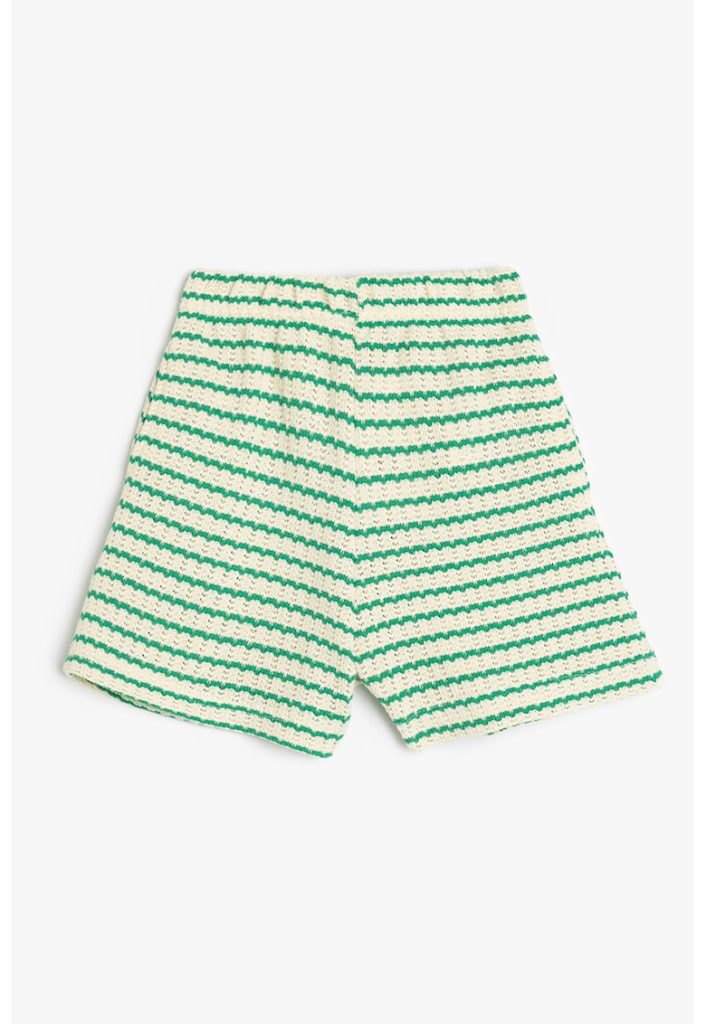 Pantaloni scurti striat cu dungi-FETE/IMBRACAMINTE/Sorturi-IMBRACAMINTE/Sorturi